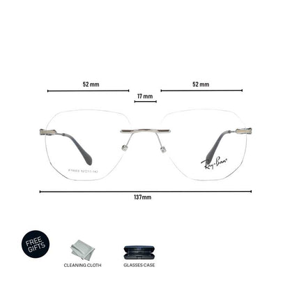 RAYBAN Rimless Royal SU21